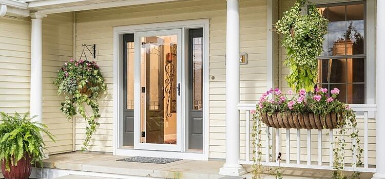 screen door installation in Fairview