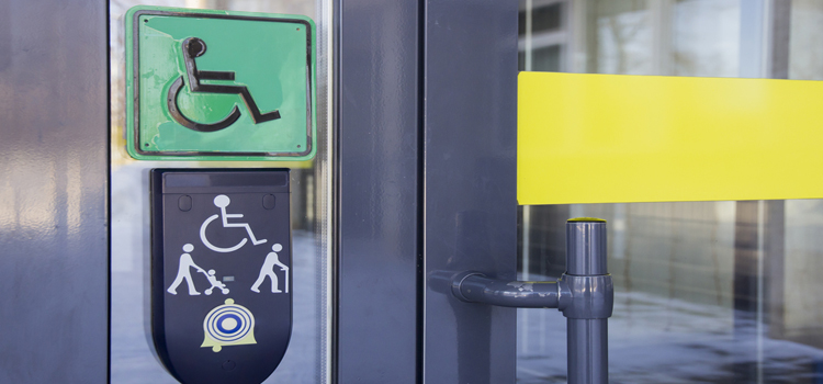 automatic handicap door opener in Fairview