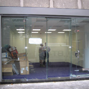 shop front door repair Fairview